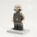 Custom Printed Lego - Old Grey German Minifigure #19 - The Minifig Co.