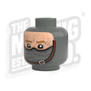 Custom Printed Lego - Winter Mask Heads (High) - The Minifig Co.