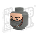 Custom Printed Lego - Winter Mask Heads (High) - The Minifig Co.