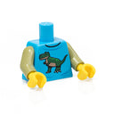 Dino Tee (Dark Azure) Torso