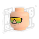 Custom Printed Lego - Viper Glasses Heads - The Minifig Co.
