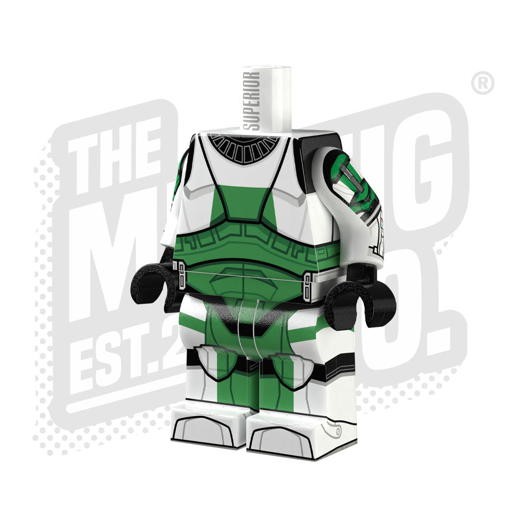 Custom Printed Lego - Commando Fixer Clone Body - The Minifig Co.