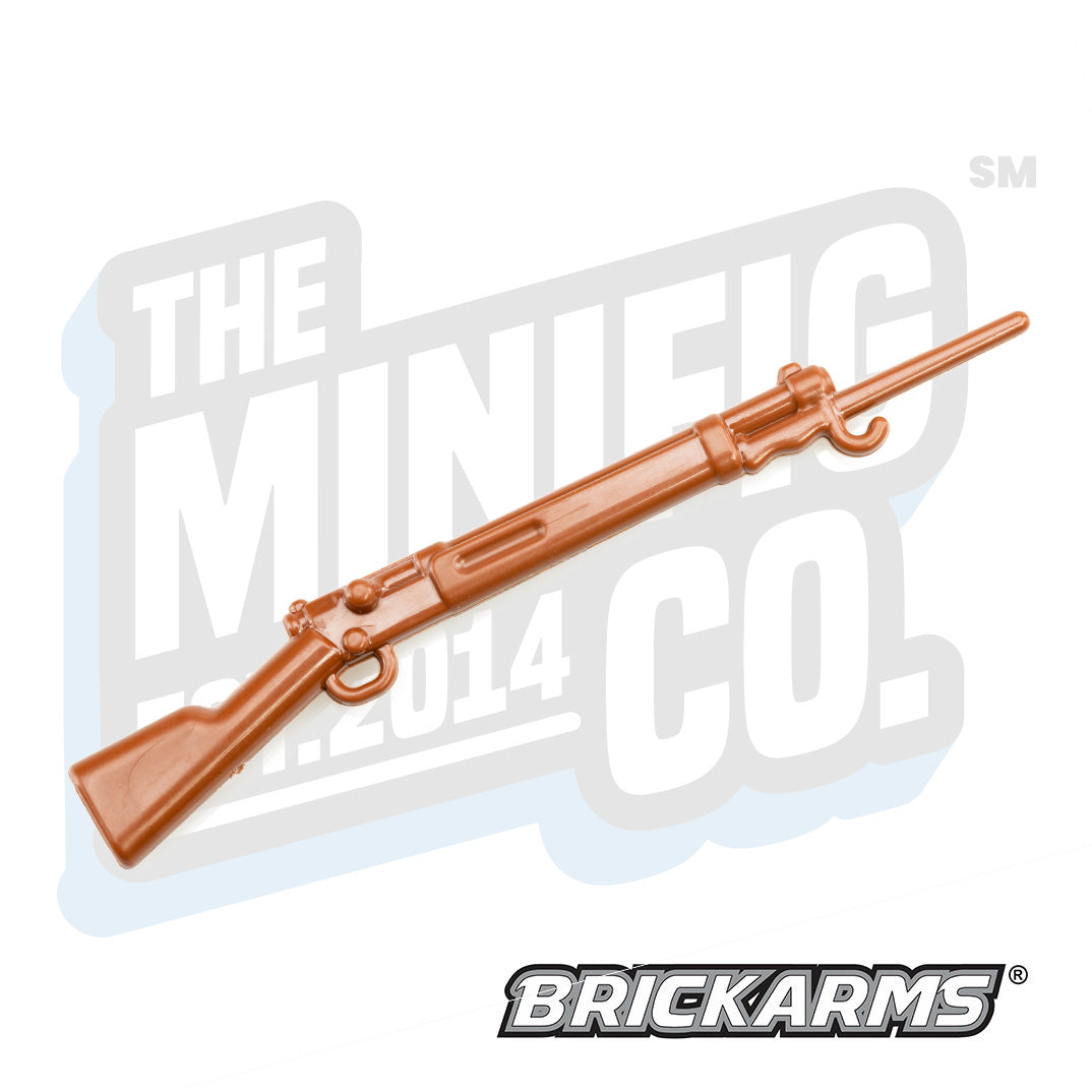 Custom Printed Lego - M1886 Lebel Bayonet Rifle (Brown) - The Minifig Co.