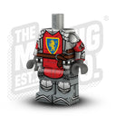 Custom Printed Lego - Castle Knight Body - Crusader Lion - The Minifig Co.