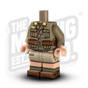 Custom Printed Lego - German Tropical Body - Unterfeldwebel Flight - The Minifig Co.