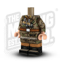 Custom Printed Lego - German Tropical Body - Fallschirmjäger Grenade - The Minifig Co.