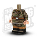 Custom Printed Lego - German Tropical Body - Fallschirmjäger Plain - The Minifig Co.