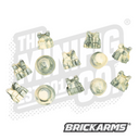 Custom Printed Lego - Dirty Dozen Camo-Wear Pack - The Minifig Co.