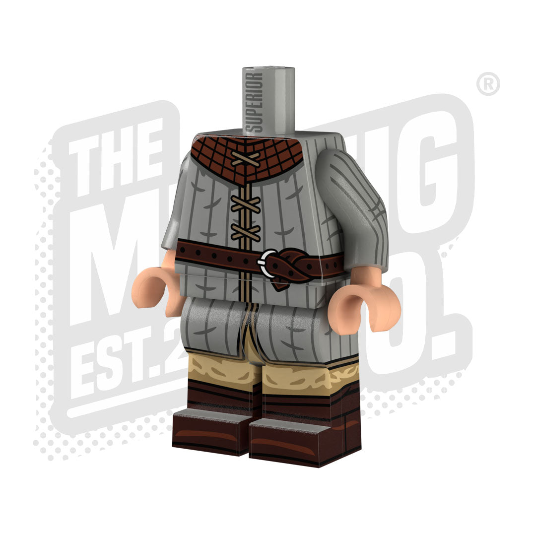 Custom Printed Lego - Castle Gambeson Body (LBG) - The Minifig Co.