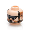 Custom Printed Lego - Modern Chinstrap Heads - 360 Print - The Minifig Co.