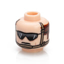 Custom Printed Lego - Modern Chinstrap Heads - 360 Print - The Minifig Co.