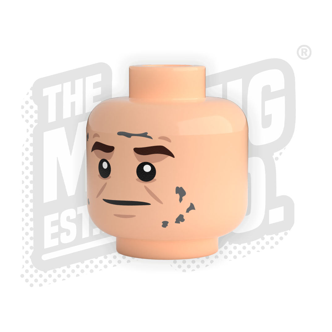 Custom Printed Lego - Grime Head #05 - The Minifig Co.