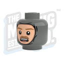 Custom Printed Lego - Winter Wrap Heads (DBG) - The Minifig Co.