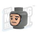 Custom Printed Lego - Winter Wrap Heads (DBG) - The Minifig Co.