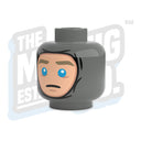 Custom Printed Lego - Winter Wrap Heads (DBG) - The Minifig Co.