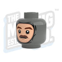 Custom Printed Lego - Winter Wrap Heads (DBG) - The Minifig Co.