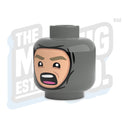 Custom Printed Lego - Winter Wrap Heads (DBG) - The Minifig Co.