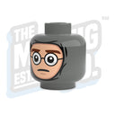 Custom Printed Lego - Winter Wrap Heads (DBG) - The Minifig Co.