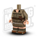 Custom Printed Lego - Italian Tropical Body - Pistol/Shorts - The Minifig Co.
