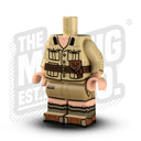 Custom Printed Lego - Italian Tropical Body - Pistol/Shorts - The Minifig Co.
