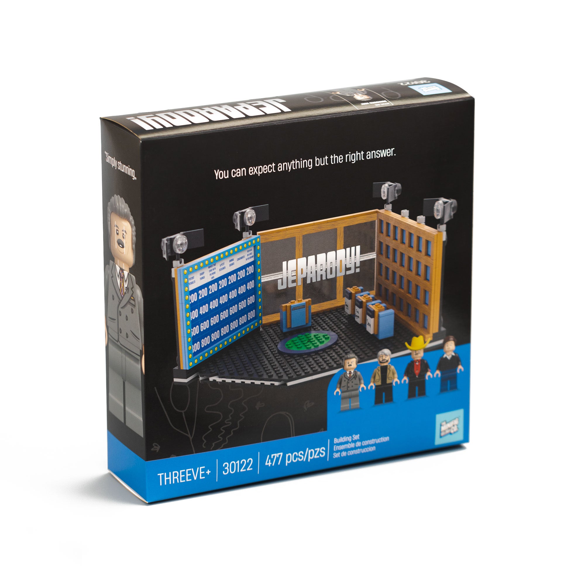 Custom Printed Lego - Jeparody! Display Set - The Minifig Co.