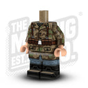 Custom Printed Lego - German Luftwaffe Longcoat Bodies - The Minifig Co.