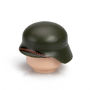 Custom Printed Lego - Luftwaffe Emblem/Strap Helmet - The Minifig Co.