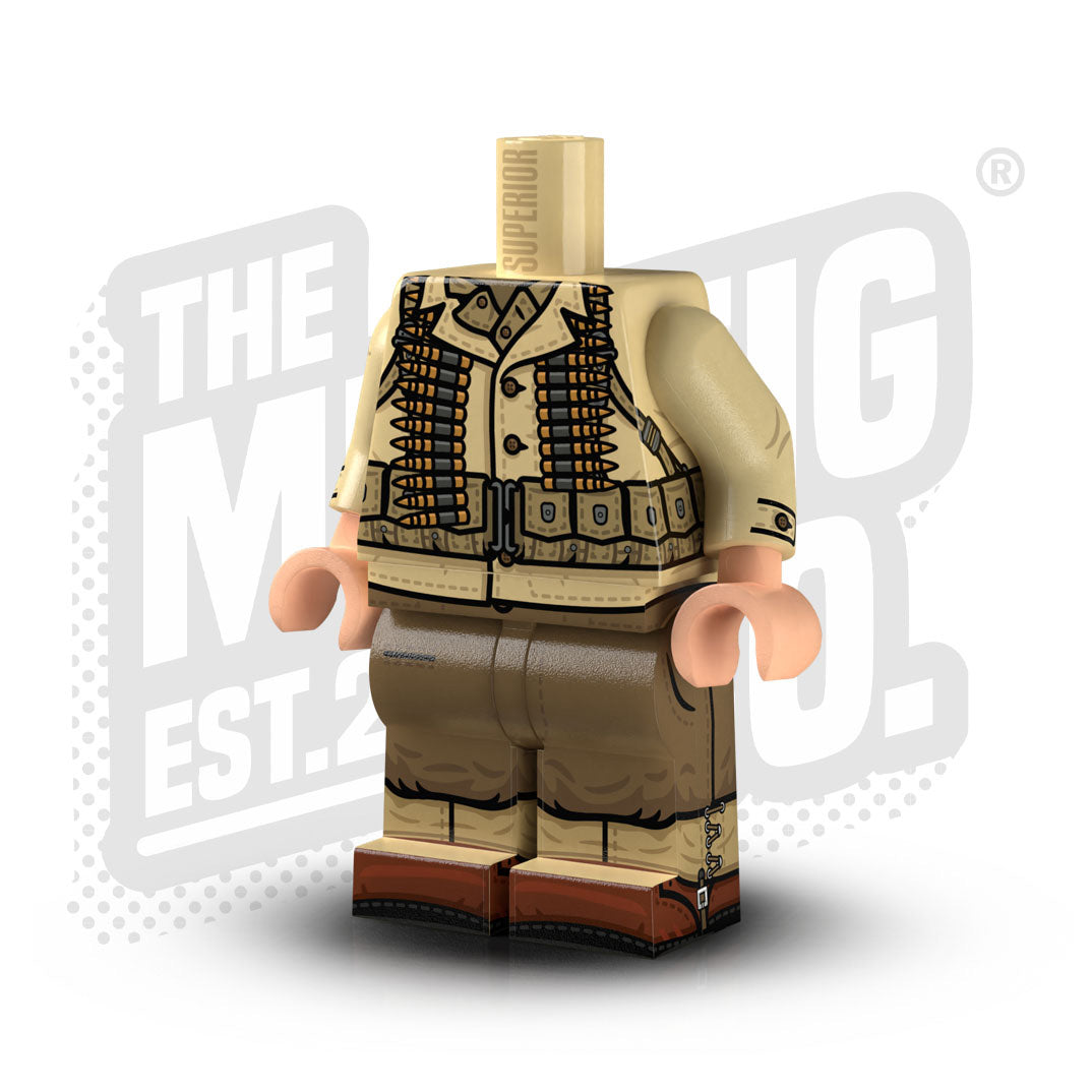 Custom Printed Lego - U.S. M1941 Body (MG) - The Minifig Co.