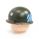 Custom Printed Lego - 3rd Division M1 Pot (Captain) - The Minifig Co.