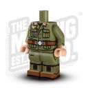 Custom Printed Lego - German Tropical Body - Leutnant AA #2 - The Minifig Co.