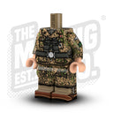 Custom Printed Lego - German Dot44 Body (Officer) - The Minifig Co.