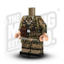 Custom Printed Lego - German Dot44 Body (Police) - The Minifig Co.