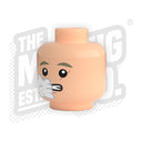 Custom Printed Lego - Throwback TMC Heads - The Minifig Co.