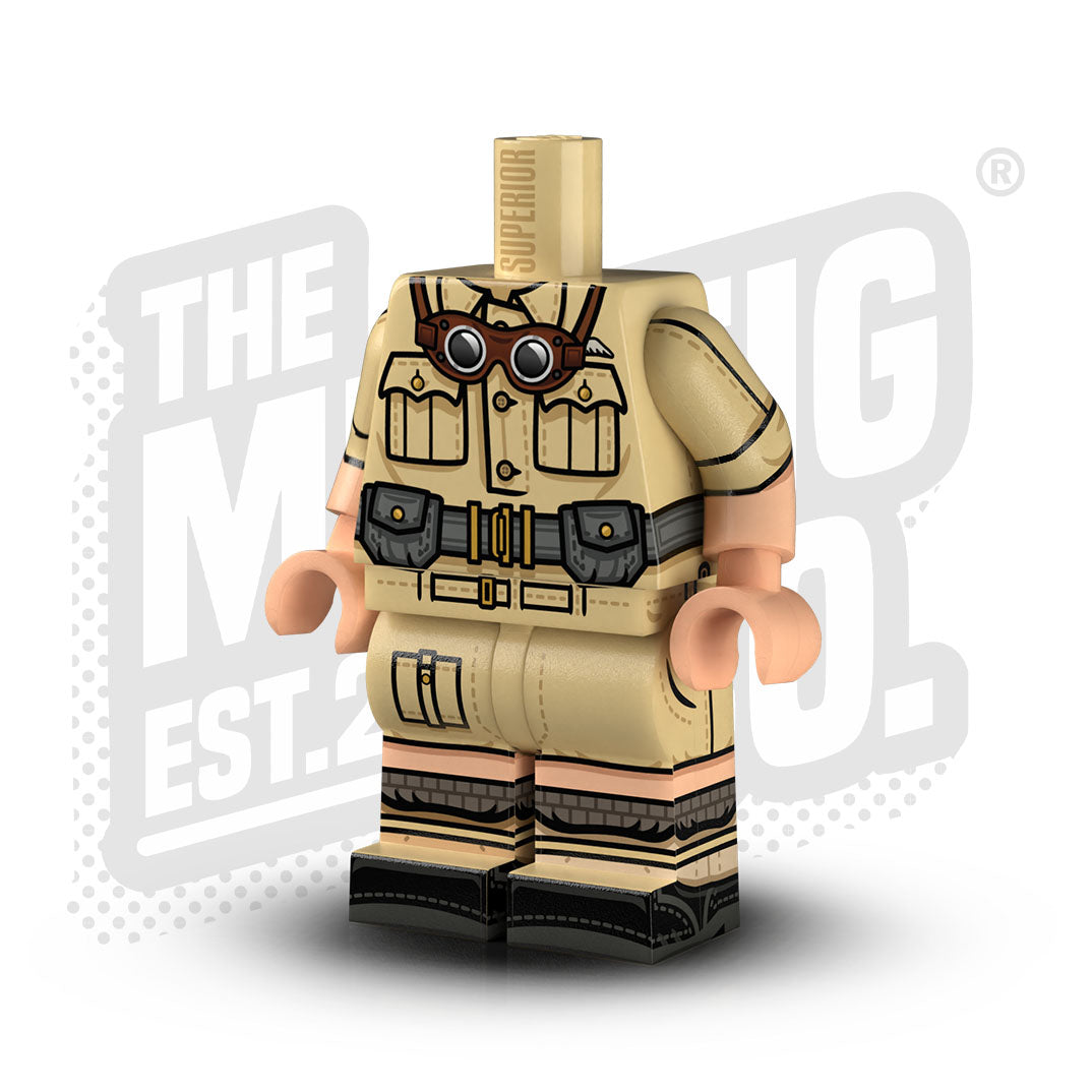 Custom Printed Lego - WWII British Desert SAS #02 - The Minifig Co.