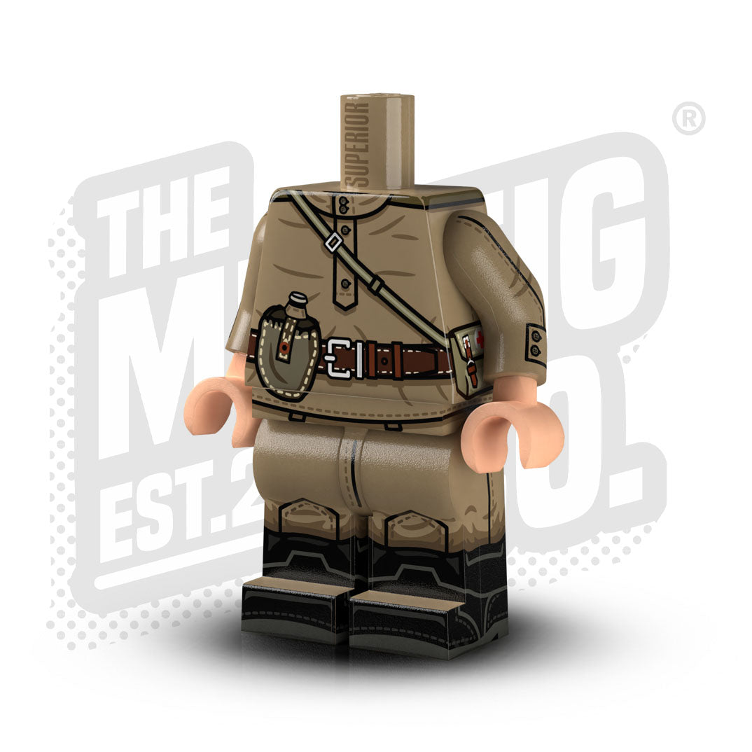 Custom Printed Lego - M43 Soviet Body #08 (Medic) - The Minifig Co.