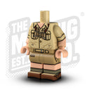 Custom Printed Lego - German Tropical Body - Tanker #3 - The Minifig Co.