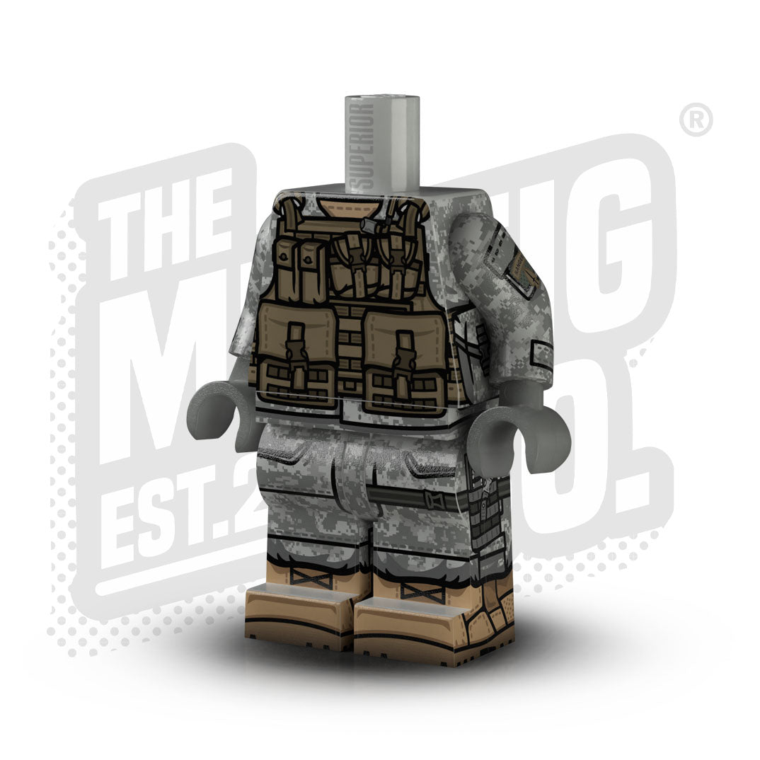 Custom Printed Lego - UCP Ranger Body #03 - The Minifig Co.