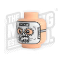 Custom Printed Lego - Camo Mask 360 Head - The Minifig Co.