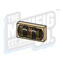 Custom Printed Lego - German Zeltbahn Tile (1x2) - The Minifig Co.