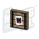 Custom Printed Lego - German Medic Crate Tile (2x2) - The Minifig Co.