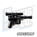 Custom Printed Lego - DL-44 (Black) - The Minifig Co.