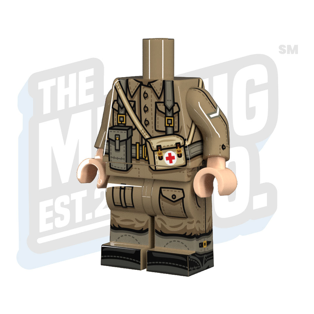 WWII British Body (Medic) - The Minifig Co.