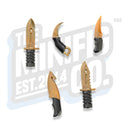 Custom Printed Lego - BrickTactical Knives Pack - The Minifig Co.