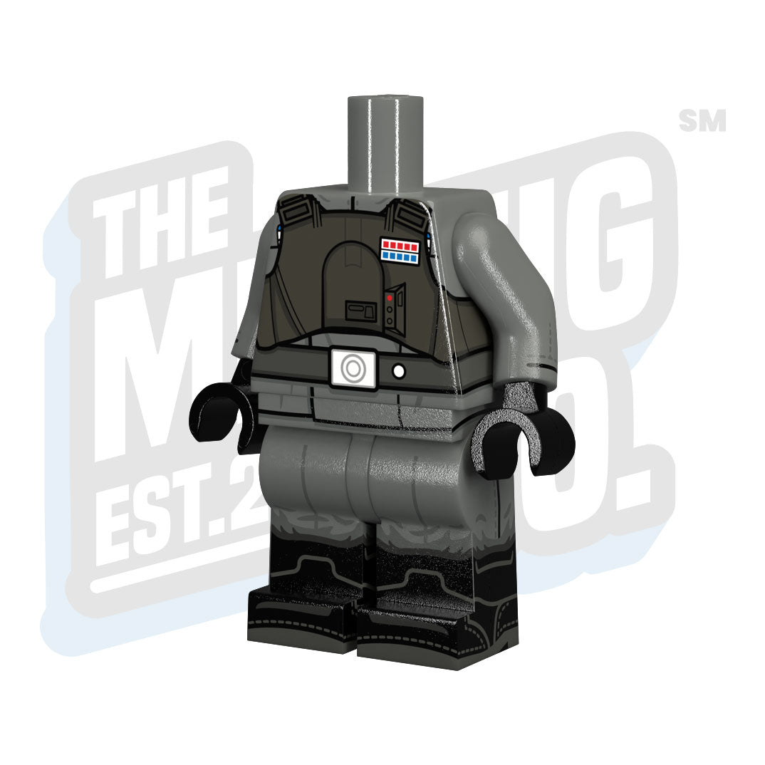 Custom Printed Lego - Imperial Officer Armored (Admiral) - The Minifig Co.