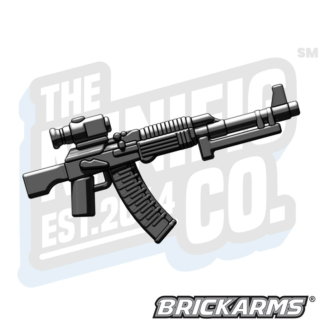 BrickArms RPK-74M Tactical Rifle For LEGO Minifigures – Black Military Accessory
