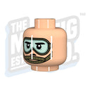 Custom Printed Lego - Modern U.S. Goggle Head - The Minifig Co.