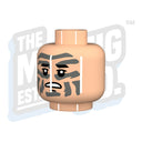 Custom Printed Lego - Face Paint Head - The Minifig Co.