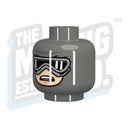 Custom Printed Lego - Mudtrooper Mask Heads - The Minifig Co.