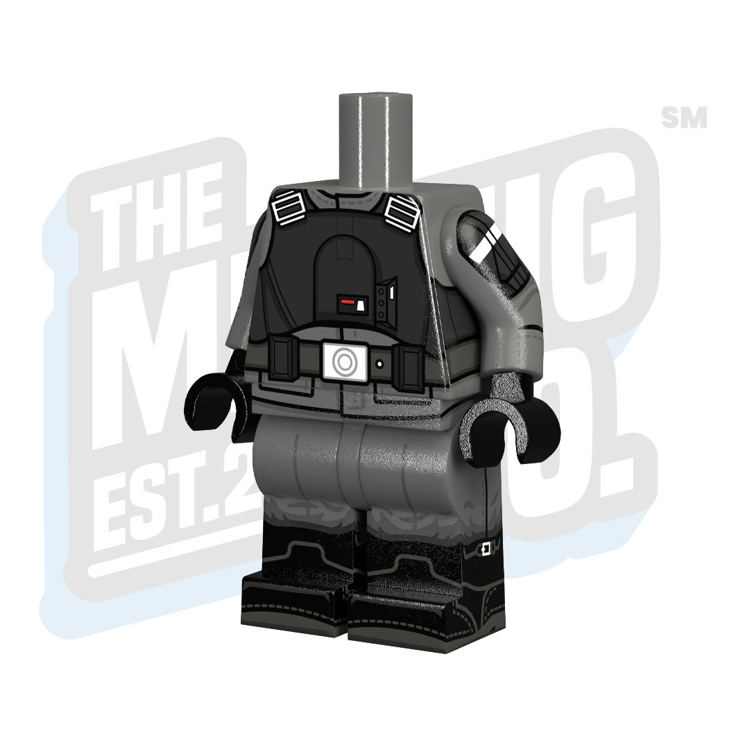 Custom Printed Lego - Imperial Armored Infantry - Officer - The Minifig Co.