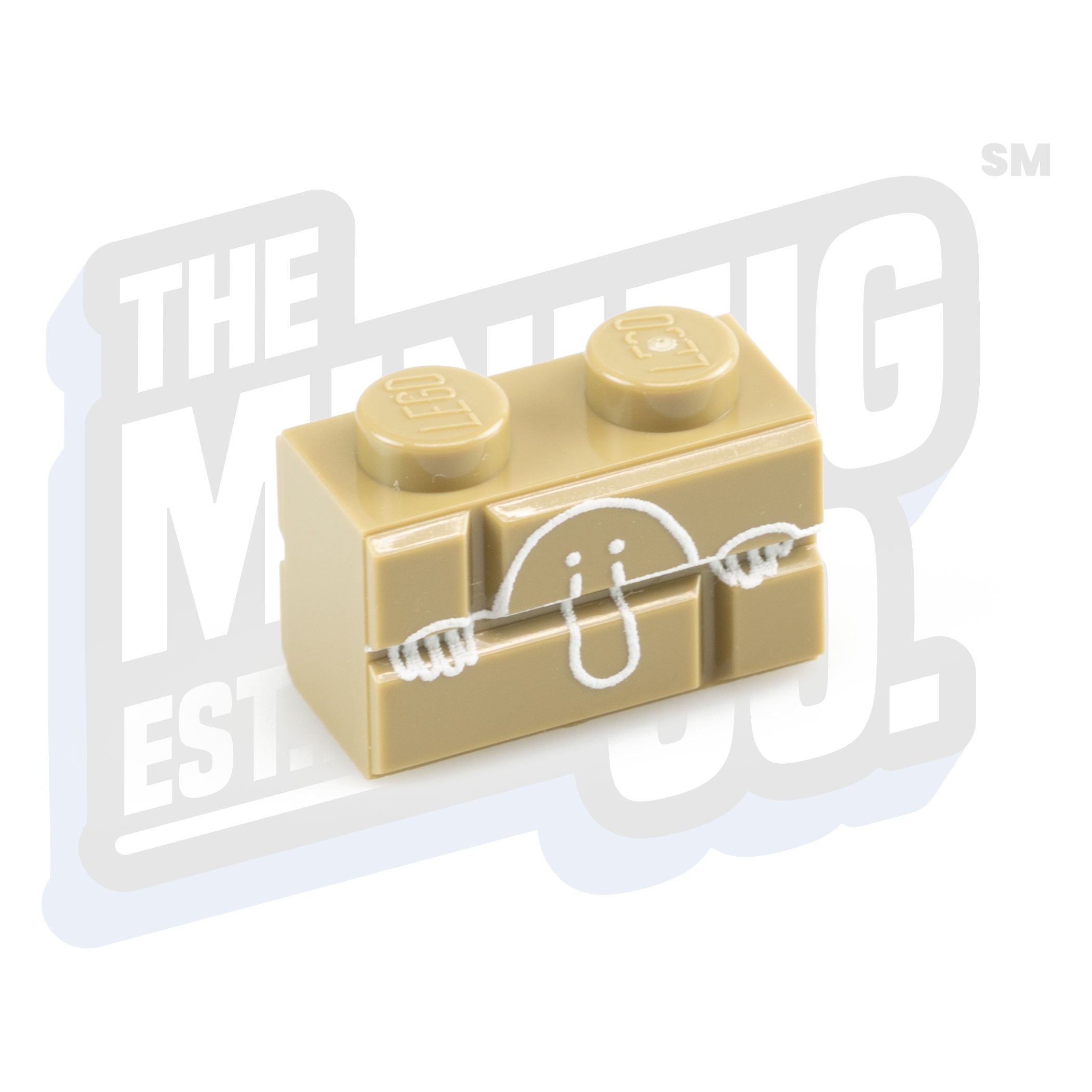 "Kilroy Was Here" Masonry Brick - The Minifig Co.